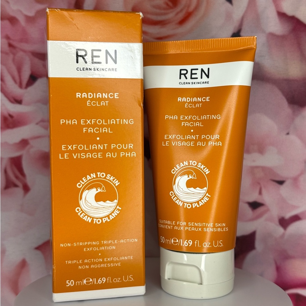 REN Skincare Radiance PHA Exfoliating Facial (Non-Stripping) $44 RETAIL